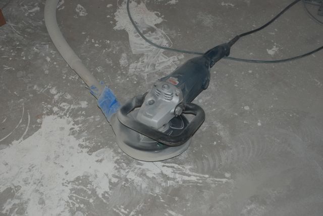 concrete grinder